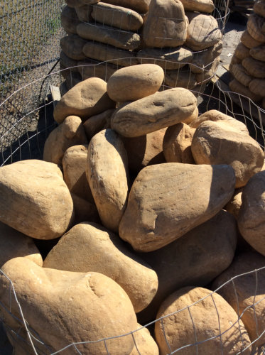 Medium round river rock